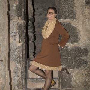 Robe à col Thé et Cannelle