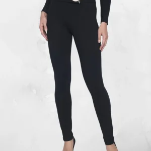 PANT ÉTROIT AVEC CEINTURE ANNEAU