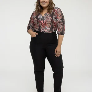 Pantalon étroit ajusté à enfiler