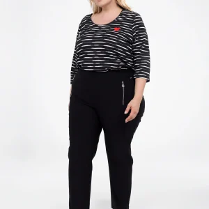 Pantalon étroit ajusté à enfiler