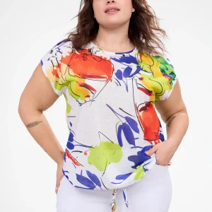 T-shirt ample à manches courtes