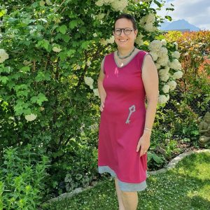 Robe sans manche Patch’Mode Jardin Secret