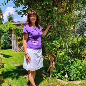 Jupe courte Jardin Secret