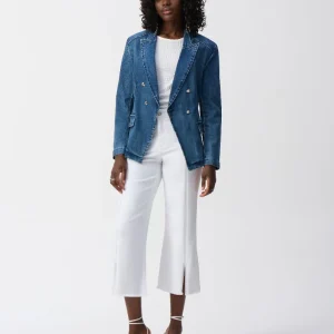 Jean avec couture ornée au devant