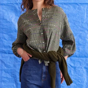 Blouse Bamba kaki