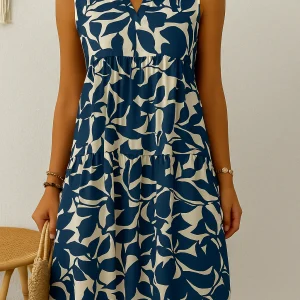 Tessa ~ Robe midi estivale