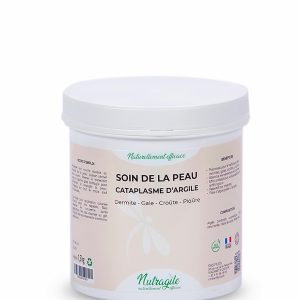 Cataplasme d’argile pour chevaux – Dermites, croûtes, piqûres – Nutragile