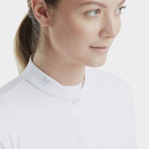 Chemise Femme Manches longues Horse Pilot  Aerolight Blanche