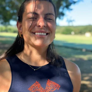 Débardeur Jenko – Pampita – Bleu marine