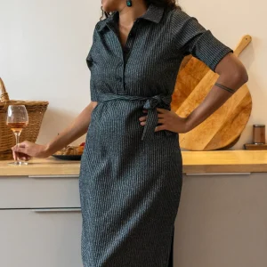 Robe polo Pailletée