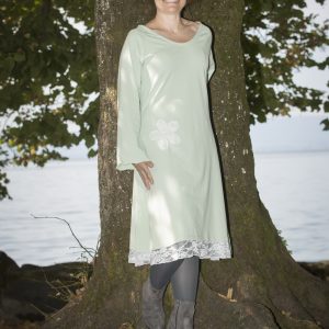 Robe Patch’Mode Fleurs Givrées