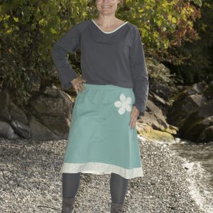 Pull Fleurs Givrées