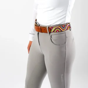 Pantalon équitation femme Gloria JL JUMP – Beige