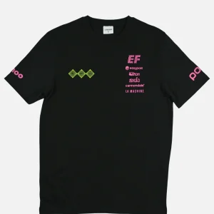 La Machine X EF Pro Cycling - Reverted T-shirt - Black