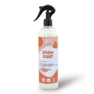 SHOW COAT Rekor EPC – Démêlant lustrant cheval 500 ml – Crins brillants & soyeux