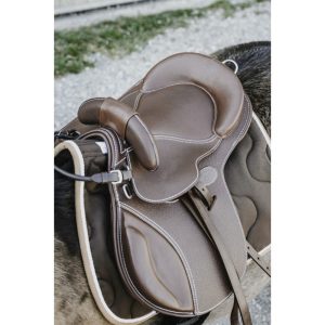 Selle Cuir Poney Evolution Educative © Guy Cantin Havane