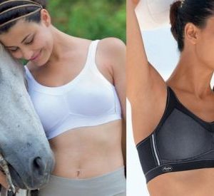 Soutien-gorge d&rsquo;équitation Momentum Anita Active – Noir