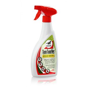 Spray répulsif anti-insectes Leovet TamTamVet pour chevaux contre taons, mouches