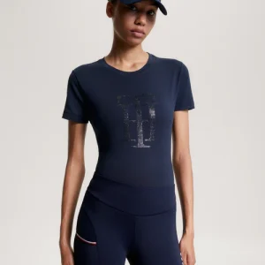 T-Shirt Strass – CIEL DU DÉSERT – Tommy Hilfiger