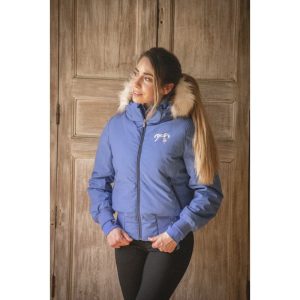 Veste Bombers Step PÉNÉLOPE – Bleu océan