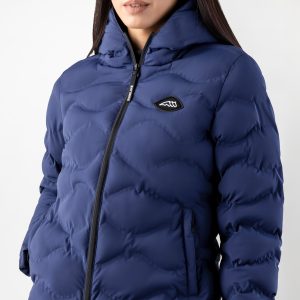 Veste rembourrée femme Equiline CASIC – Doudoune éco-responsable et chaude