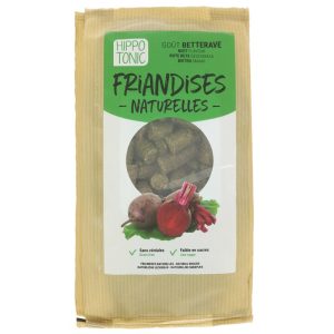 Friandises pour chevaux HIPPOTONIC Betterave – Naturelles, sans céréales & faibles en sucre 🍬