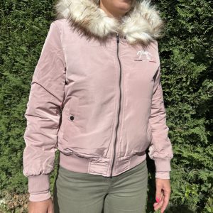 Bombers Lyon Glitter Rose poudré Pénélope – Élégance et Confort