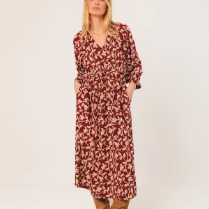 VESTIDO MIDI VISCOSA