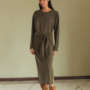 VESTIDO PUNTO ANUDADO